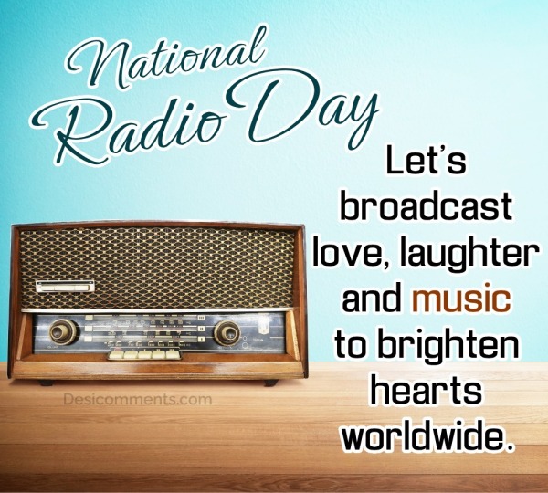 Let's Broadcast Love, Laughter, And Music