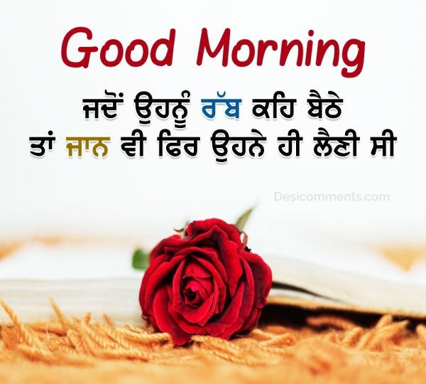Good Morning Punjabi Picture