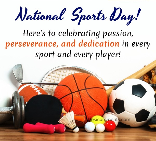 Happy National Sports Day Pic