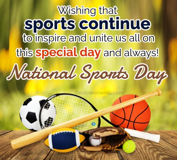 Special Day National Sports Day Pic