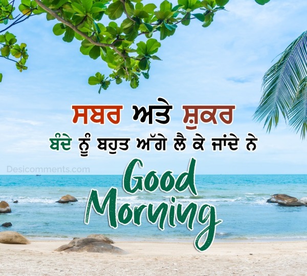 Best Good Morning Punjabi Status Pic