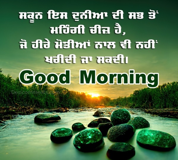 Awesome Good Morning Punjabi Quote Pic