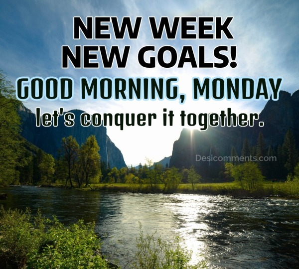 New Week, New Goals