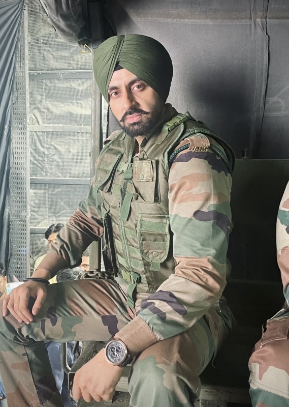 Sikh Soldier Actor Simarjeet in Bollywood Film