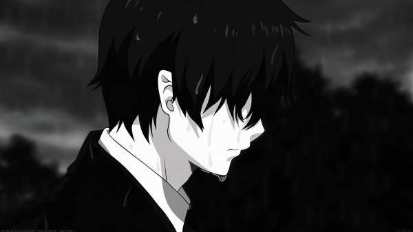 Sad Emo Boy Anime