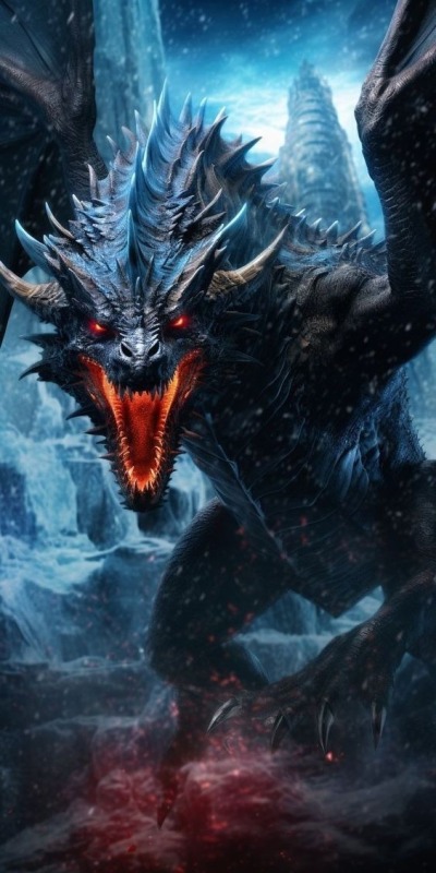 Black Danger Dragon