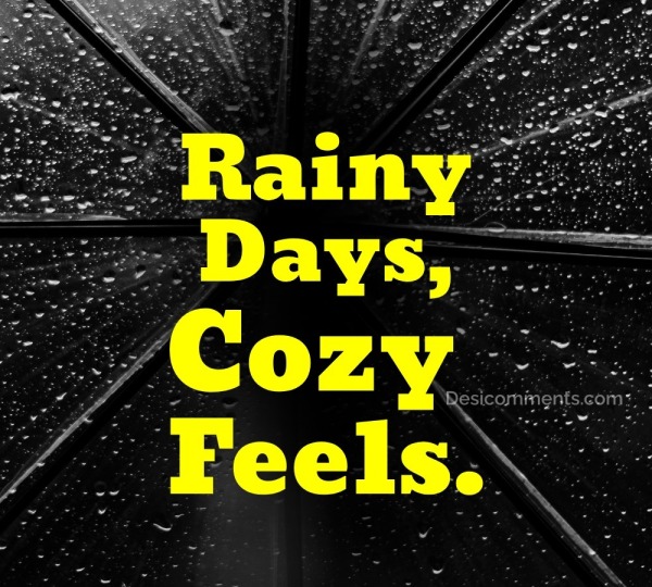 Rainy Days, Cozy Feels