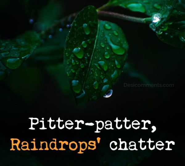 Pitter Patter Raindrops Chatter