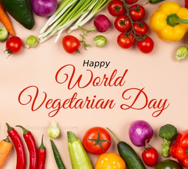 Happy World Vegetarian Day Pic