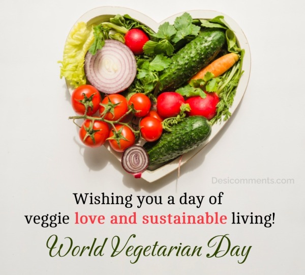 Wishing You A Day Of Veggie
