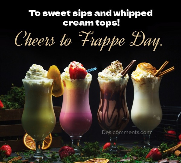 To Sweet Sips And Whipped
