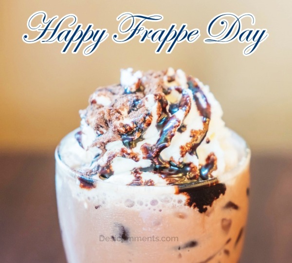 Frothy Frappe Day Image