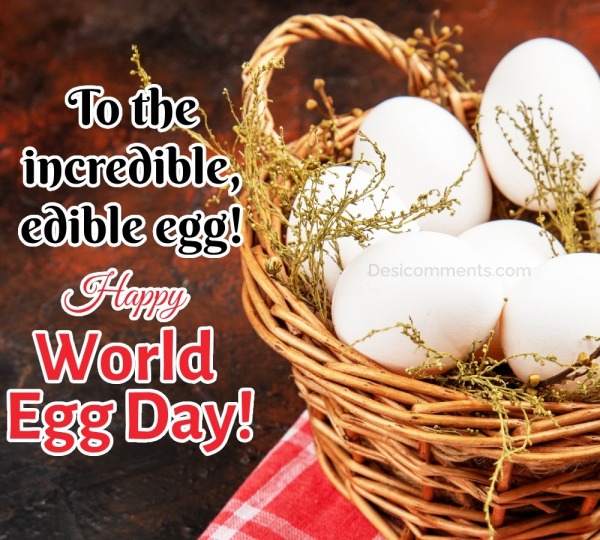 To The Incredible, Edible Egg