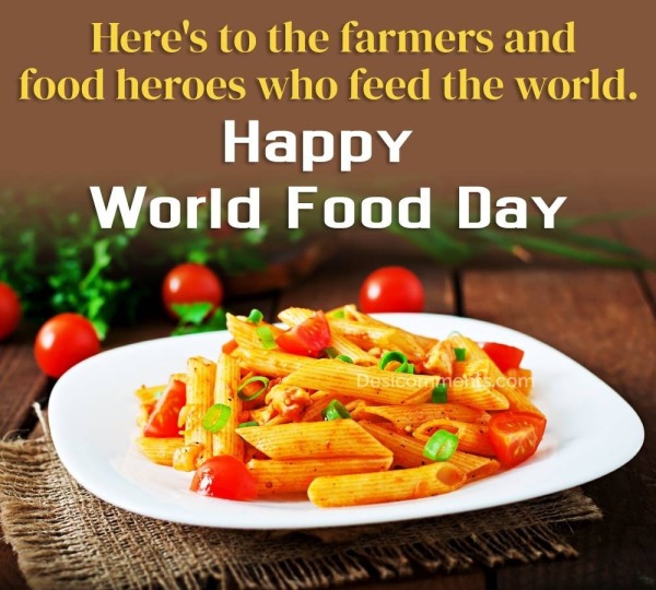 Happy World Food Day! Here's To The Farmers