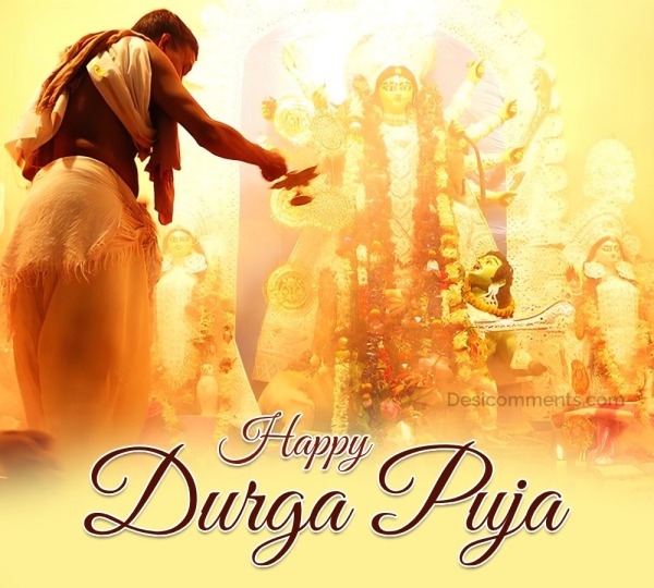 Happy Durga Puja Greeting Image