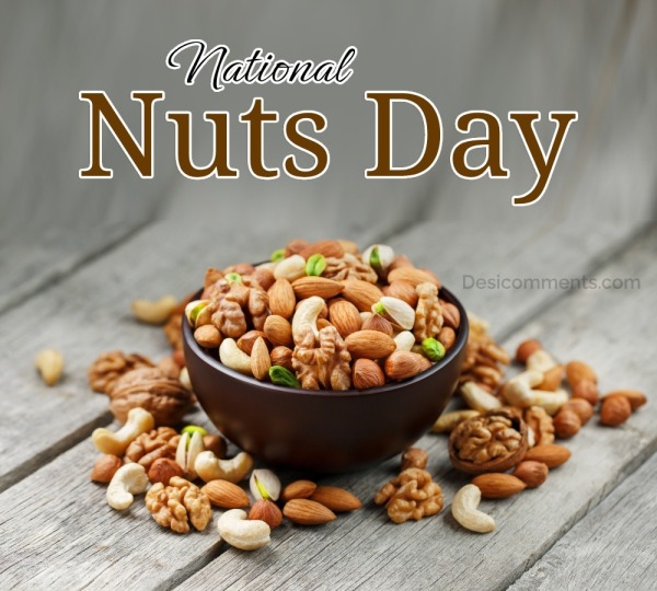 Happy National Nuts Day Wish Image