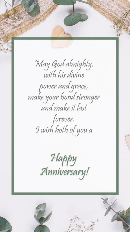Wishing Both Of You A Happy Anniversary!