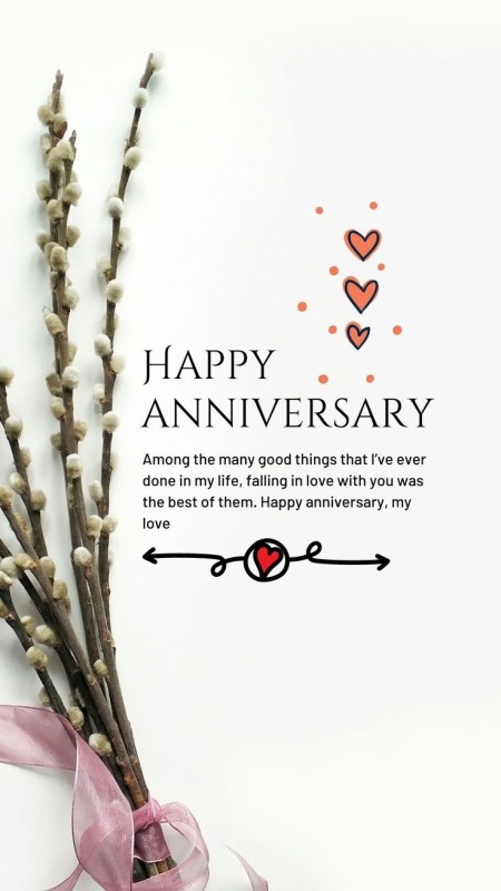 Happy Anniversary, My Love