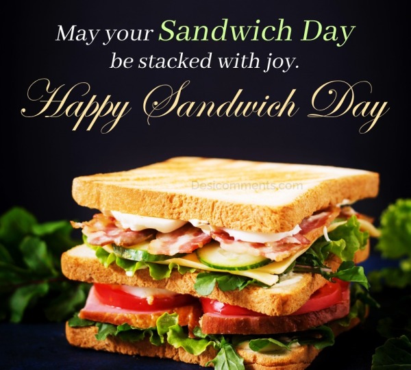 Happy Sandwich Day Wish Image
