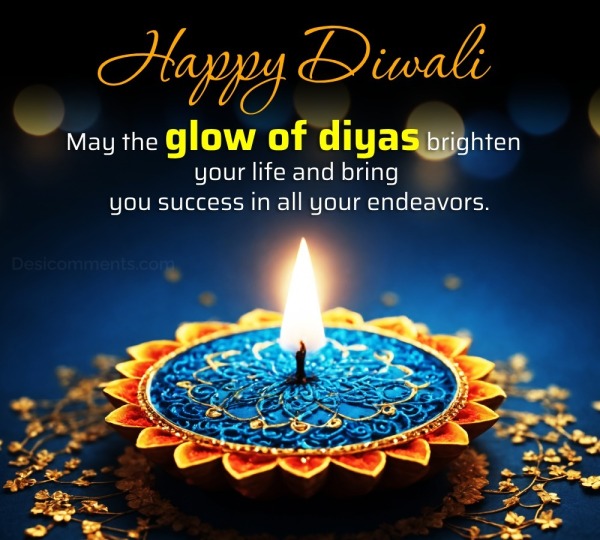 May The Glow Of Diyas Brighten Your Life