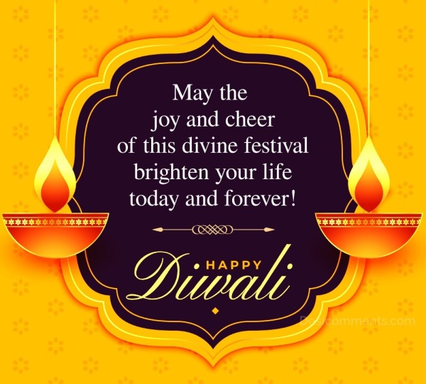 May The Joy And Cheer Of This Divine Festival