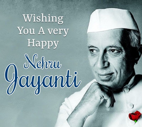 Wishing You A Happy Nehru Jayanti Picture
