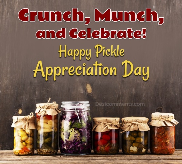 Happy Pickle Appreciation Day