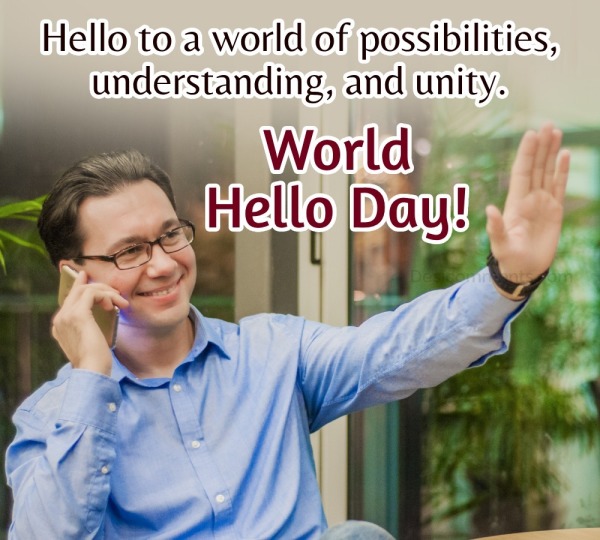 Happy World Hello Day