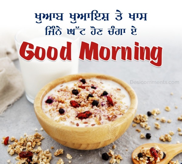 Fantastic Good Morning Punjabi Photo