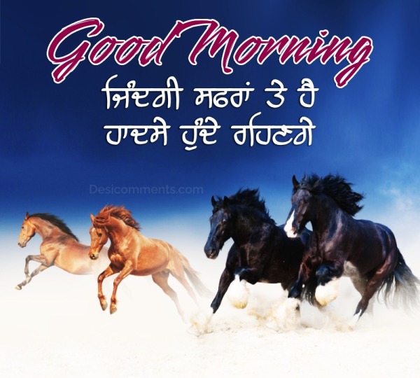 Beautiful Punjabi Good Morning Picture