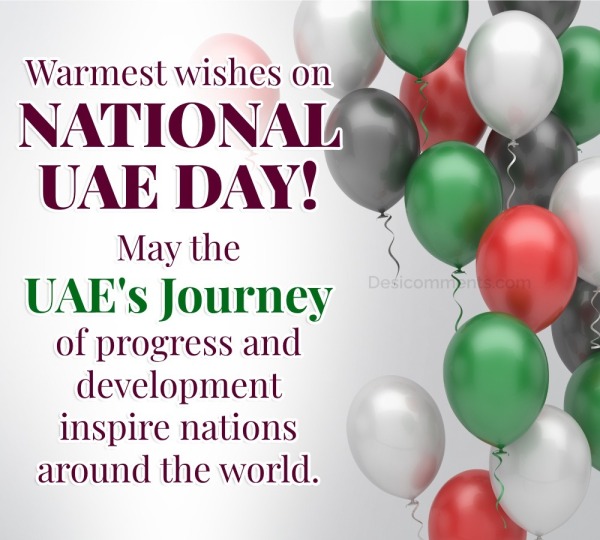 Warmest Wishes On National Uae Day