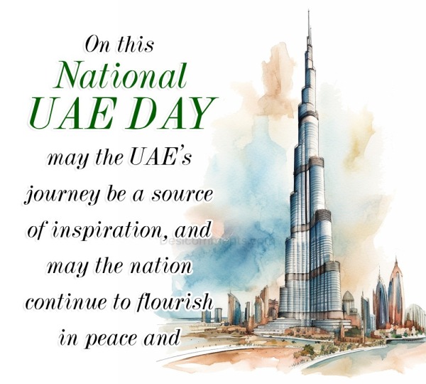 Happy Natinal UAE Day Image