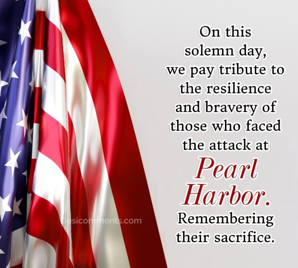 Pearl Harbor Day Photo