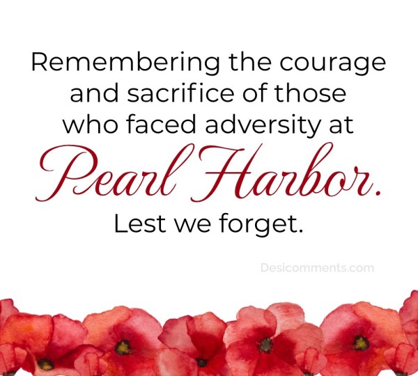 Great Image Of Pearl Rememberance Day