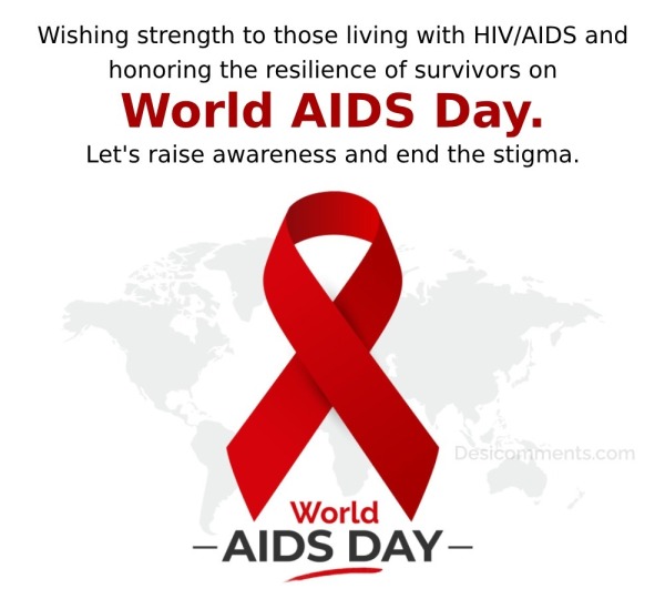 World Aids Day Wish Image
