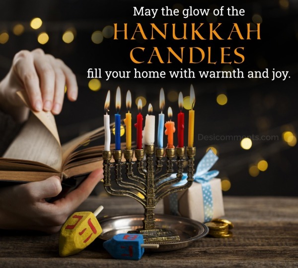 May The Glow Of The Hanukkah