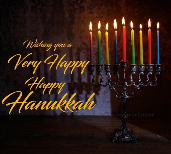 Wishing you a Very Happy Happy Hanukkah