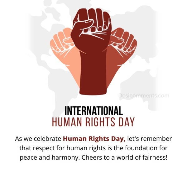 As We Celebrate Human Rights Day