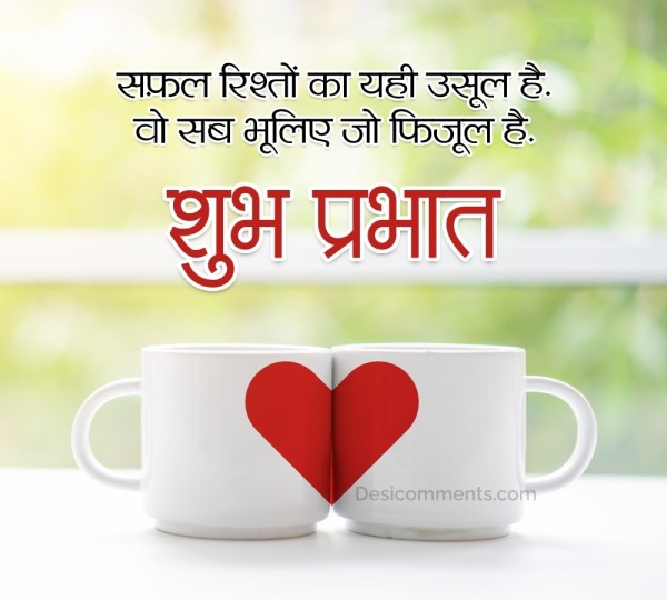 Good Morning Wish In Hindi