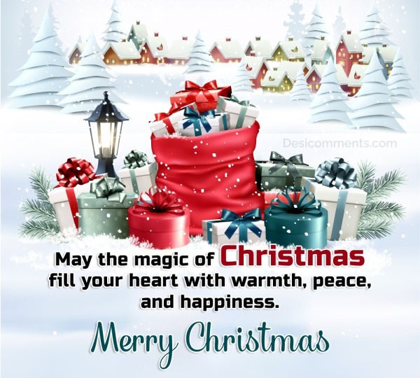 “May The Magic Of Christmas”