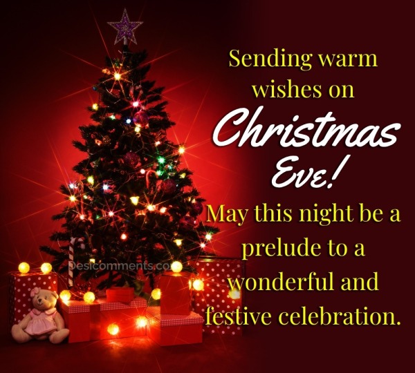 Sending Warm Wishes On Christmas Eve!