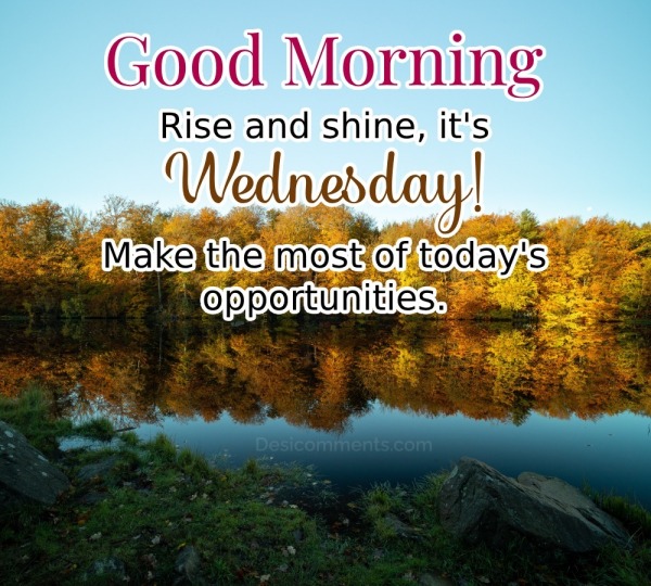 Good Morning Wednesday Pic