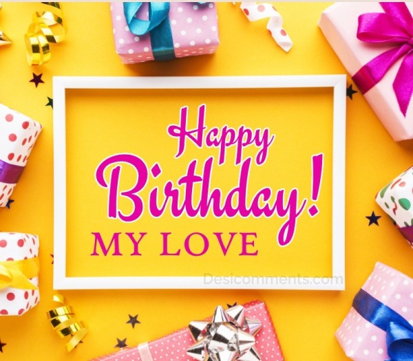 Happy Birthday My Love Image