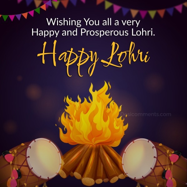Wishing You All A Happy Lohri