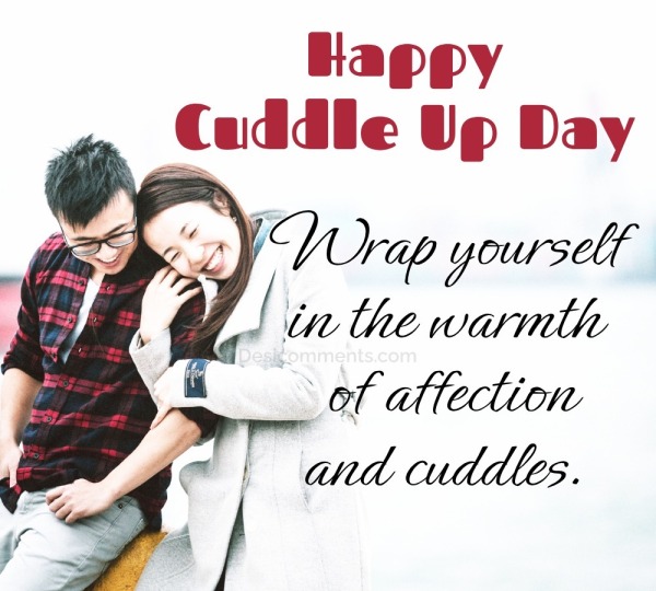 Happy Cuddle Up Day Photo