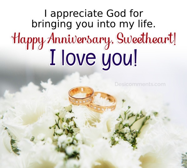 Happy Anniversary, Sweetheart!