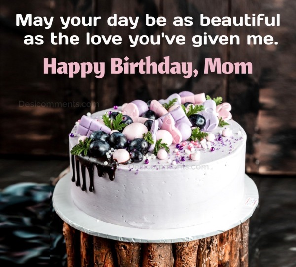 “Happy Birthday, Mom! May Your Day Be As Beautiful