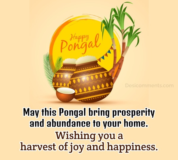 Happy Pongal Wishing Photo