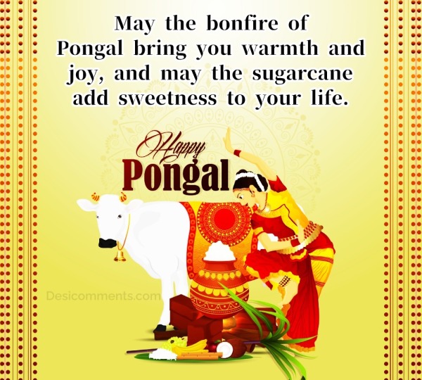 May The Bonfire Of Pongal Bring You Warmth