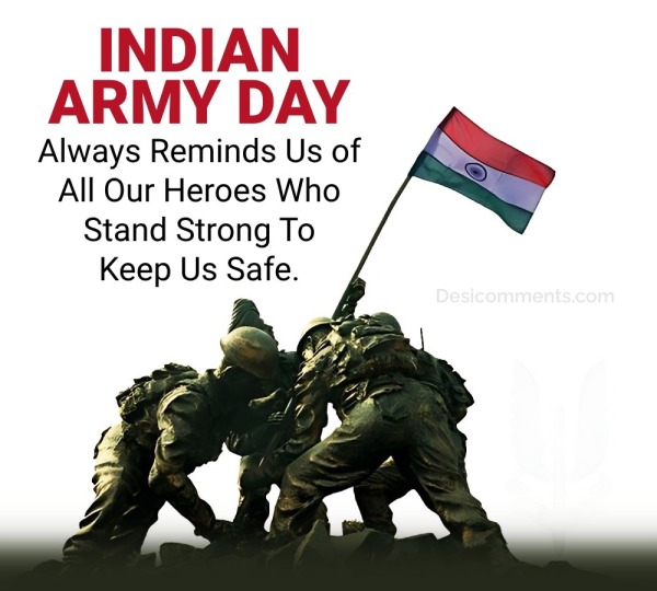Happy Army Day wish image